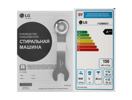 Стиральная машина LG F1296NDS0